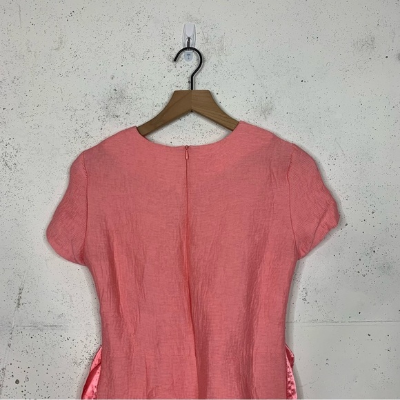 Sandro Isasure Silk Sash Satin Dress Size 3 M/L - Picture 9 of 11